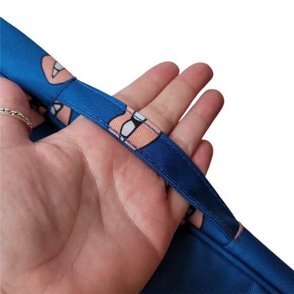 YOOBI Blue Lips Laptop Chromebook Case Multiple Compartment  Document Organizer - Picture 5 of 7